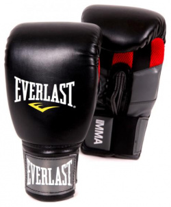 Перчатки боксерские Clinch Strike  Everlast 7412B для занятий по MMA