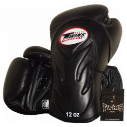 Перчатки боксерские Twins BGVL 6 Black  12 унций Special