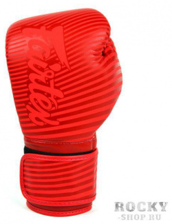 Боксерские перчатки Minimalizm  10 OZ Fairtex BGV14 RED Лимитированная серия ART