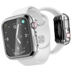 Чехол X Doria Defense 360x для Apple Watch 44 мм Прозрачный 479547 Raptic (X Doria)