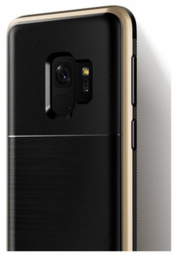 Чехол VRS Design High Pro Shield для Galaxy S9 Gold 905430 Стильный и