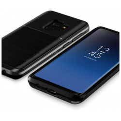 Чехол VRS Design High Pro Shield для Galaxy S9 Metal Black 905428