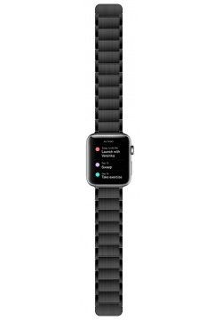 Браслет X Doria Classic для Apple Watch 38/40 мм Чёрный 483223 Raptic (X Doria) 