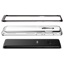 Чехол VRS Design Crystal Bumper для Galaxy S9 Metal Black 905425