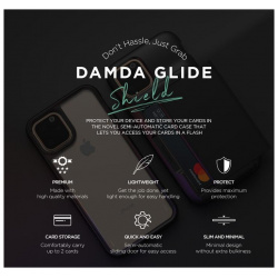 Чехол VRS Design Damda Glide Shield для iPhone 11 Pro White Yellow  Peach 907517