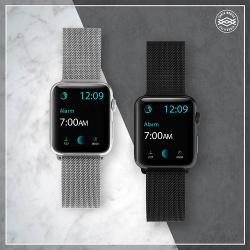 Ремешок X Doria Mesh для Apple watch 42/44 mm Серебро 450430 Raptic (X Doria) 