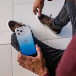 Чехол Raptic Air для iPhone 12 mini Синий градиент 491556 (X Doria) 