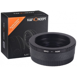 Адаптер K&F Concept для объектива M42 на Nikon F KF06 119 