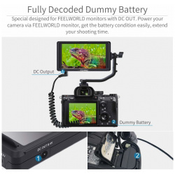Адаптер питания DigitalFoto DC03 Sony NP FW50 Компактная аккумуляторная батарея