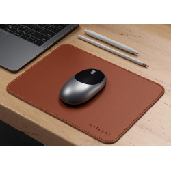 Коврик Satechi Eco Leather Mouse Pad для компьютерной мыши Коричневый ST ELMPN 