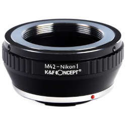 Адаптер K&F Concept для объектива M42 на Nikon 1 KF06 116 