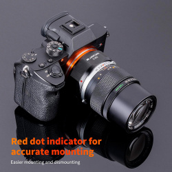 Адаптер K&F Concept M16105 объектива OM на камеру E mount KF06 457