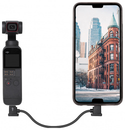 Кабель DigitalFoto Lightning для подключения смартфона/планшета к DJI Mini 2/Mavic Air 2/Pocket 2/Osmo Pocket (15см) TY X9304 LIGHTNIN 