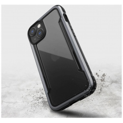 Чехол Raptic Shield для iPhone 14 Plus Чёрный 494038 (X Doria) Надёжная защита