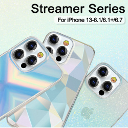 Чехол PQY Streamer для iPhone 13 Pro Lattice Kingxbar IP 6 1+
