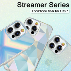 Чехол PQY Streamer для iPhone 13 Triangle Kingxbar IP 6 1