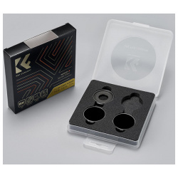 Комплект светофильтров K&F Concept CPL+ND8+ND16 для DJI Osmo Action 3 (3шт) SKU 2001