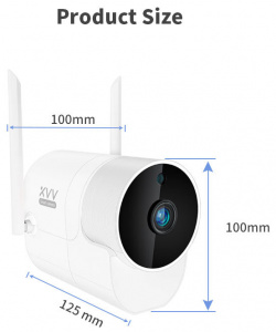 IP камера Xiaovv Smart Camera 1080P Белая XVV 1120S B1