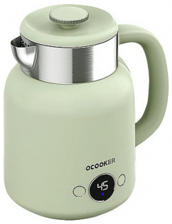 Электрический чайник Qcooker Retro Electric Kettle 1 5L Зелёный CR SH1501 G