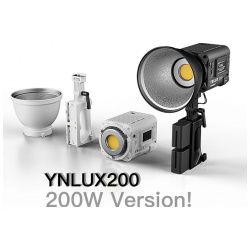 Осветитель YongNuo YNLUX200 KIT 5600K Белый white 