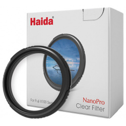Светофильтр Haida NanoPro Clear для Fujifilm X100 Series Чёрный 55780