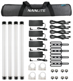 Комплект осветителей Nanlite PavoTube II 15X RGBWW (4шт) 15 2021 4Kit