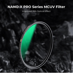 Светофильтр K&F Concept Nano X Pro MCUV 62мм KF01 2305