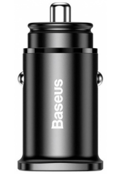 Автомобильное зарядное устройство Baseus PPS 30W A+C Чёрное CCALL YS01 