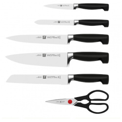Набор ножей в подставке Zwilling Four Star 7 предметов DMH 35145 000