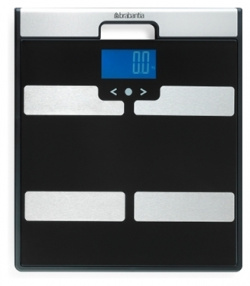 Цифровые весы с мониторингом параметров тела Brabantia Чёрный DMH 481949 