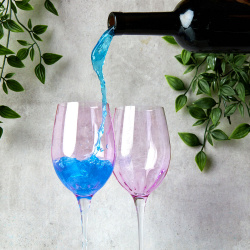 Набор бокалов для белого вина 385 мл Le Stelle Monalisa 2 шт розовый DMH 999