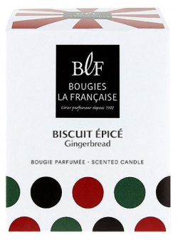 Свеча ароматическая 180 г Bougies la Francaise Пряное печенье DMH 812023