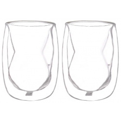 Набор стаканов с двойным стеклом 300 мл Repast Double Wall 2 предмета DMH 52619 Н