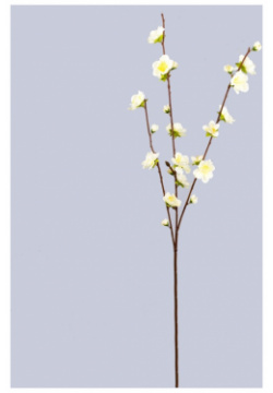 Ветка вишни декоративная 62 см Азалия белый DMH KLS0606J/S598 5 