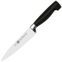 Нож для нарезки 16 см Zwilling Four Star чёрный DMH 31070 161 