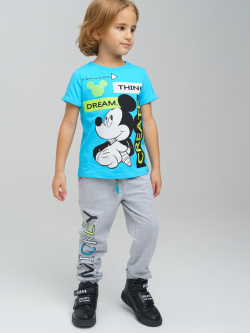 Комплект для мальчика с принтом Disney: футболка  брюки PlayToday Kids