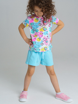Комплект: футболка  шорты для девочки PlayToday Kids