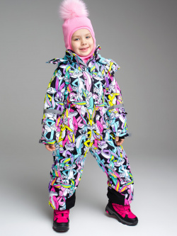 Зимний комбинезон из мембранной ткани для девочки PlayToday Kids 
