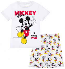 Пижама: футболка и шорты для мальчика Disney PlayToday Kids 