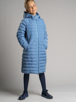 Пальто утепленное для девочки School by PlayToday