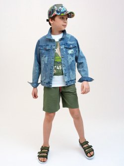 Комплект трикотажный для мальчиков: фуфайка (футболка)  шорты PlayToday Tween