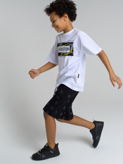 Комплект трикотажный для мальчиков: фуфайка (футболка)  шорты PlayToday Sport