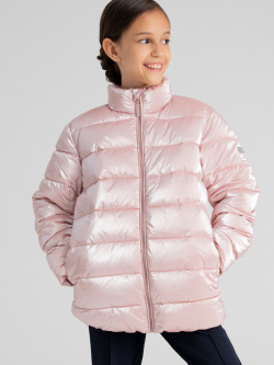 Куртка текстильная с полиуретановым покрытием для девочек School by PlayToday К