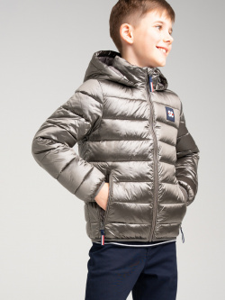 Куртка текстильная с полиуретановым покрытием для мальчиков School by PlayToday К