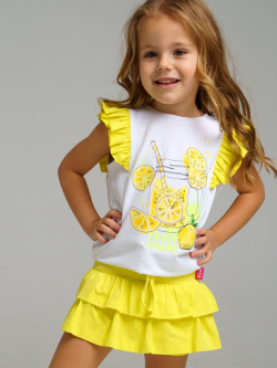 Комплект для девочки: футболка  юбка шорты PlayToday Kids