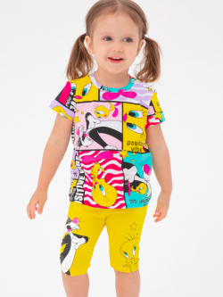 Фуфайка детская трикотажная для девочек (футболка) PlayToday Baby 