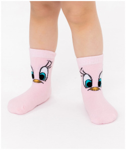 Носки детские трикотажные для девочек  2 пары в комплекте PlayToday Baby