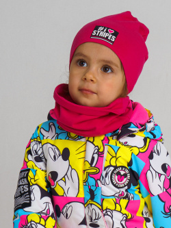 Комплект: шапка  снуд для девочки PlayToday Baby
