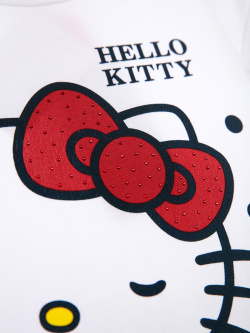 Платье трикотажное для девочки c принтом Hello Kitty PlayToday Kids
