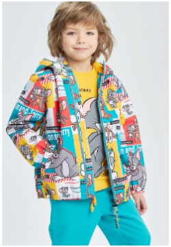 Куртка текстильная с полиуретановым покрытием для мальчиков (ветровка) PlayToday Kids